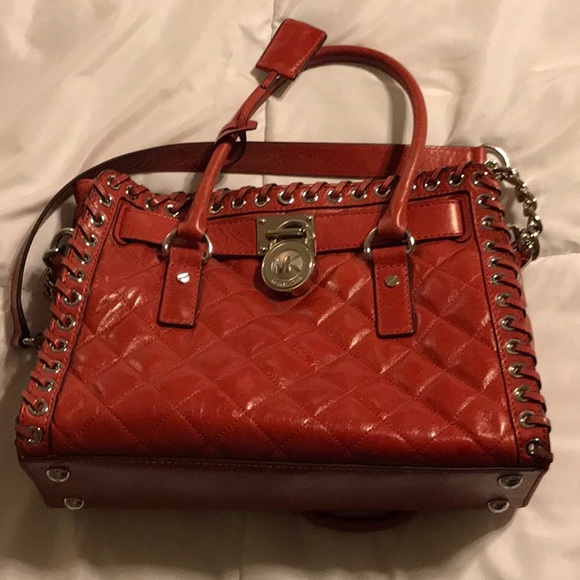 Michael Kors Handbags - Michael Kors quilted leather with silver accents